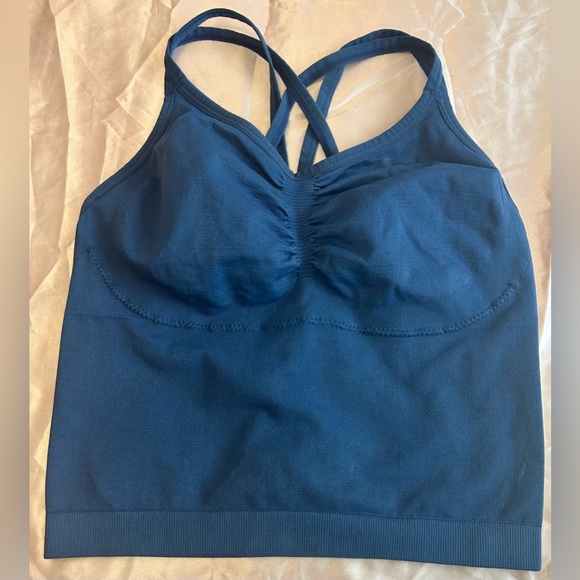 Bozzolo Other - Bozzolo Navy Strappy Sports Bra